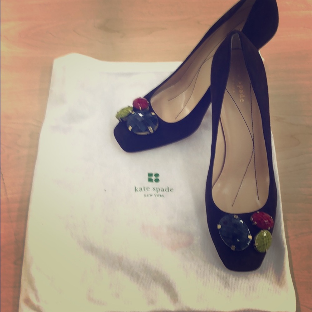 Kate Spade jeweled heels